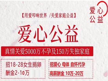 玉林捐卵助孕生子 爱心志愿者招募